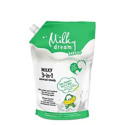 Універсальний засіб Milky Dream 3 в 1 Для купання, миття волосся та підмивання, малюків, 450 мл