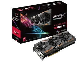 Відеокарта AMD Radeon RX 480 8GB Asus ROG Strix Gaming OC (ROG-STRIX-RX480-O8G-GAMING) Б/В