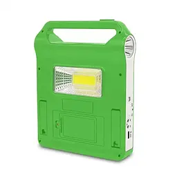 Ліхтар LED EP-038A Power Bank із сонячною панеллю та 2 лампочками - мініатюра 3