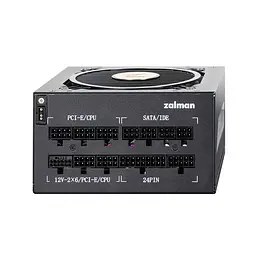 Блок живлення Zalman Teramax 2 View (1000W) 99%, 80+ Gold, 120мм, 1xMB 24pin(18+10), 2xCPU(4+4 pin), 3xMolex, 12xSATA, 4xPCIe 8pin(6+2) +5V ARGB cable, Fully Modular - мініатюра 9