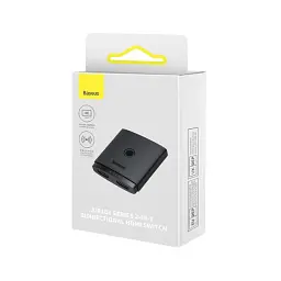HDMI сплиттер Baseus AirJoy Series 2-in-1 Bidirectional HDMI Switch B01331105111-00 Black - мініатюра 9