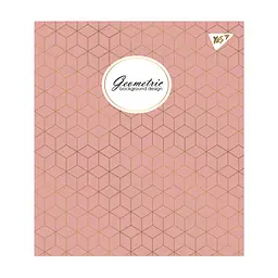 Зошит Yes А5 Geometric 18 аркушів клітинка (766819), в асортименті - мініатюра 2