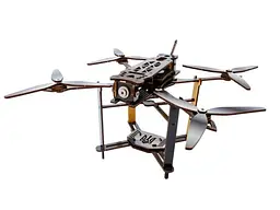Дерев'яний 3D конструктор FPV Дрон, Puzzleоk (Puz-00923), 95 дет. - мініатюра 5