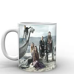 Кухоль GeekLand Vikings Vikings на березі VK.02.008 330 мл білий - мініатюра 2