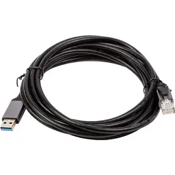 Дата кабель USB AM to RJ45 Ethernet 3.0m CAT6 UTP PowerPlant (CA914999) - мініатюра 3