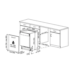 Посудомийна машина Beko BDIN36532 - мініатюра 4