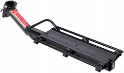 Багажник для велосипеда Walfort Rear Bike Rack задній універсальний алюмінієвий Чорний - мініатюра 2