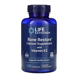 Відновлення кісток з вітаміном К2 Bone Restore with Vitamin K2 120 caps