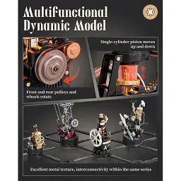 Конструктор Robotime Rokr 3D Термодвигун (CGM03) - мініатюра 7
