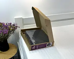Постільна білизна LARA сатин-страйп LUX graphite d13206е євро - мініатюра 6