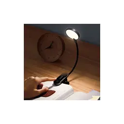 Настільна лампа Baseus Comfort Reading Mini Clip Lamp with battery Dark Gray (DGRAD-0G) - мініатюра 7
