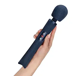 Вібромасажер Fun Factory VIM Vibrating Wand Nightblue, суперпотужний та легкий, до 6 годин роботи - мініатюра 5