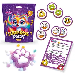 Набір для розваги Vladi Toys "Surprise Pack Mini 3" - гра "Мемо" та сквіш VT8040-03