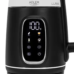 Електрочайник Adler AD 1305 black silver - мініатюра 3