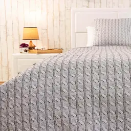 Покривало Руно 212х240 Grey Braid (Р329.52_Grey Braid) - мініатюра 4
