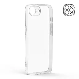Чохол ArmorStandart Air для Apple iPhone 17e / 16e Camera cover Clear - мініатюра 2