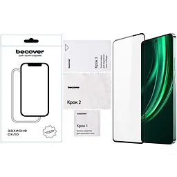 Захисне скло BeCover для Realme 13 5G Black (712501) - мініатюра 2