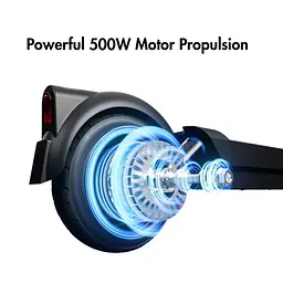 Електросамокат OKAI ES40-Black 10", 500(1000)W, 15.6Ah, 70km, 38km\h, 25%, NFC, App, 23kg (ES40-B) - мініатюра 5
