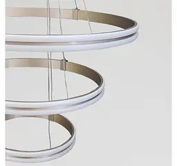 Підвісна люстра із трьох LED кілець MD78099/80+60+40CF Artlight - мініатюра 6