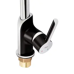 Змішувач для кухні Qtap Grand BCR 007F, Чорний матовий - мініатюра 5
