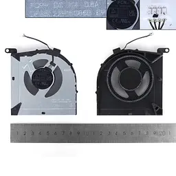Вентилятор кулер для Lenovo LOQ 15IRH8 16IRH8 Type 82XV 82XW, (5V CPU fan, FQRH DFS5L22H15G86B) - мініатюра 3