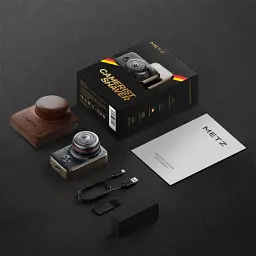 Електробритва Metz Camerist Shaver Titanium Gold with Bag (MZDF013) - мініатюра 3