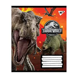 Зошит Yes А5 Jurassic World. Genetic Failure 24 аркуша лінія (765410), в асортименті
