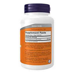 Амінокислота Now Foods L-Phenylalanine 500мг 120 капсул - мініатюра 2