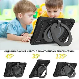 Чохол до планшета BeCover Armor Stand Samsung Galaxy Tab A11 Plus SM-X236B 11.0" Black (715500) - мініатюра 6