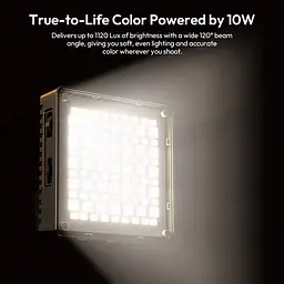 Накамерне світло Ulanzi C01RGB 10W Pocket light (L205) - мініатюра 5