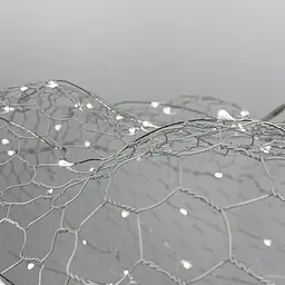 Декоративна люстра-хмаринка LED CLOUD у білому корпусі 80х45 см | Арт. MJ 83-800 WT | Line F - мініатюра 2