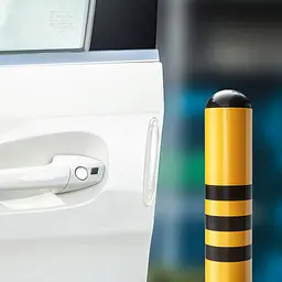 Захисна накладка для авто Baseus Streamlined car door bumper strip білий (CRFZT-02) - мініатюра 4