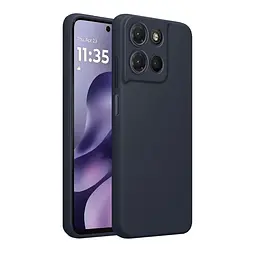 Чохол MAKE Motorola G17/G17 Power Silicone Graphite - мініатюра 3