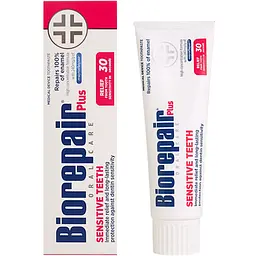 Зубна паста Biorepair Plus Професійне позбавлення чутливості, 75 мл
