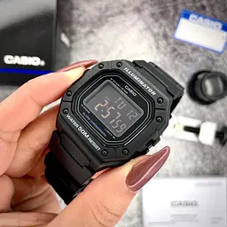 Чоловічий годинник Casio W-218H-1B Чорний ( AT1141-0123 ) - мініатюра 6