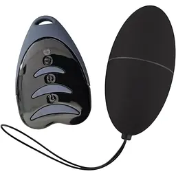 Віброяйце Alive Magic Egg 3.0 Black з пультом ДК на батарейках