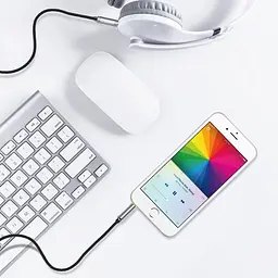 Кабель AUX - TRS Audio 3.5мм M/M 1,2м Choetech - мініатюра 6
