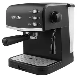 Кавоварка рожкова Mesko MS 4409 15 бар капучинатор стильна 850 Вт чорна