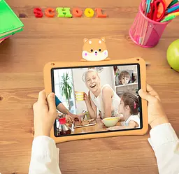 Планшет Doogee T20 mini Kids 8.4" 4ГБ, 128ГБ, LTE, 5060мА, Android, жовтий - мініатюра 4