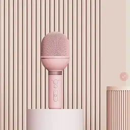 Мікрофон з караоке Epik S8 Pink [124188] - мініатюра 2