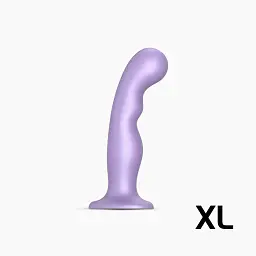 Насадка для страпону Strap-On-Me Dildo Plug P&G Lilas Metallic XL - мініатюра 2