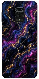 TPU чохол Demsky Purple space marble для Xiaomi Redmi Note 9s / Note 9 Pro / Note 9 Pro Max