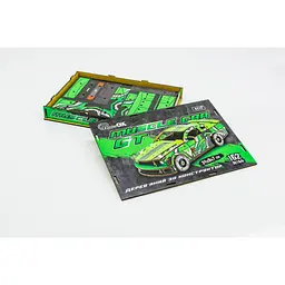 Механічний 3D Пазл PuzzleOk автомобиль Muscle car GT 162 детал зелений (2017318395) - мініатюра 3