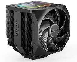 Кулер для процесора be quiet! Dark Rock Elite, Black, алюміній/мідь, 2x135 мм, для Intel 1851/1700/1200/115x, AMD AM5/AM4, до 280 Вт, висота 168 мм (BK037)