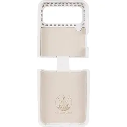 Чохол Foldables Silicone Cover Lakshmi (AAA) для Samsung Galaxy Z Flip4 Білий / White - мініатюра 3
