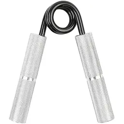 Пружинний кістьовий еспандер EasyFit Hand Grip PRO 70 кг (150 lb) Сірий (EF-1902-150)