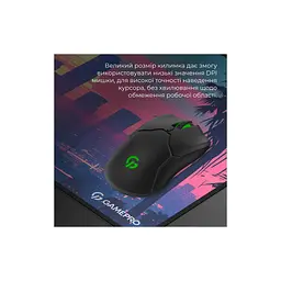 Килимок для мишки GamePro MP275S Speed/Control Black (MP275S) - мініатюра 8
