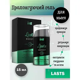 Пролонгатор для чоловіків Intt Lasts з екстрактом гвоздики і м'яти 15 мл - мініатюра 3