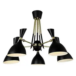 Люстри лофт Levistella 756LPR1024-5 BK