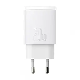 Мережевий зарядний пристрій Baseus Compact Quick Charger 20W (CCXJ-B02) White [65838] - мініатюра 3